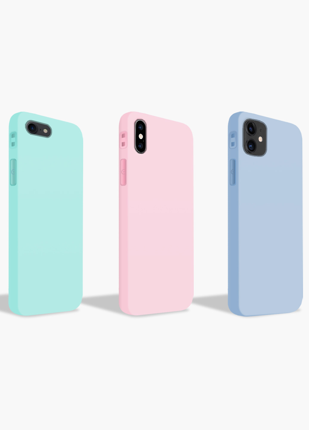 Чохол силіконовий Apple Iphone 11 Pro Max Без принту (No print) (9232-1094) MobiPrint (225239576)