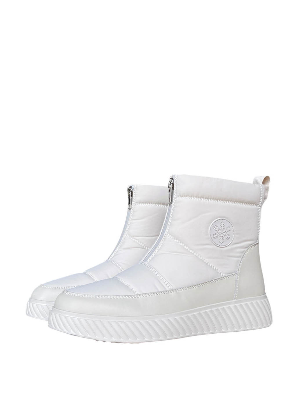 Зимние ботинки Meego с аппликацией плащевка