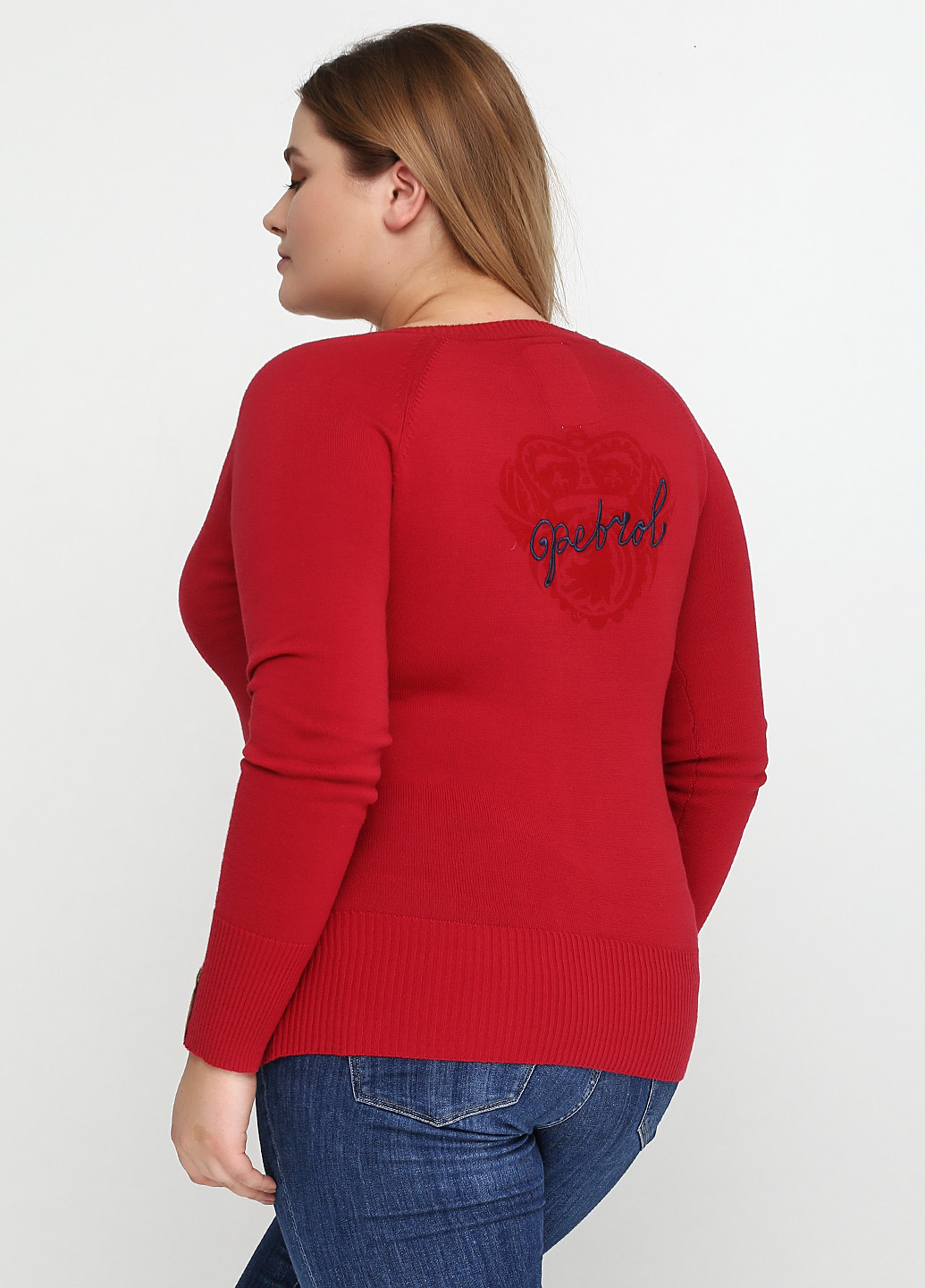 Червоний демісезонний пуловер пуловер Petrol