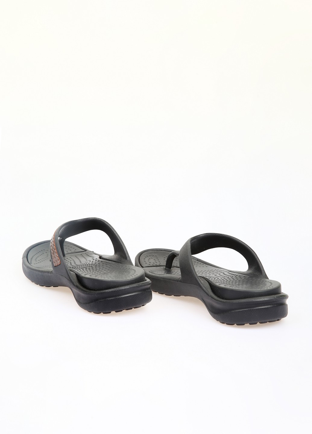 Черные пляжные вьетнамки CCILU