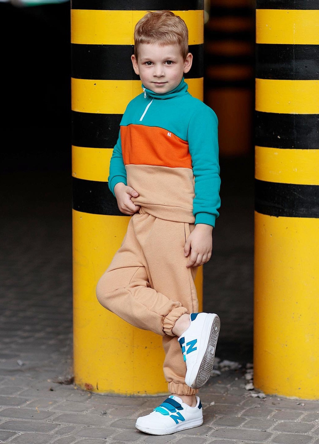 Детский спортивный костюм хлопок для мальчика Kindamor original (242156131)