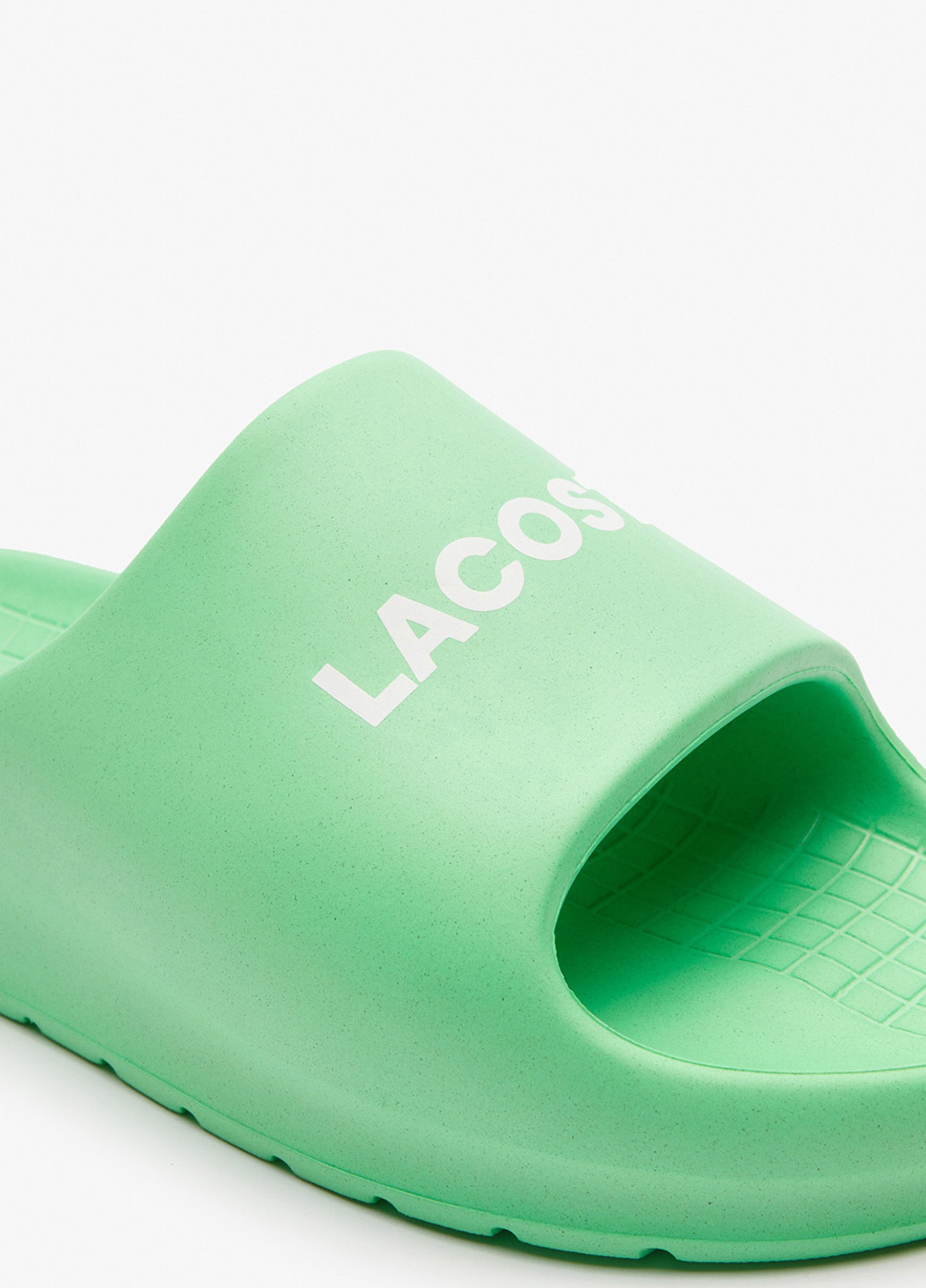 Зеленые пляжные, кэжуал шлепанцы Lacoste