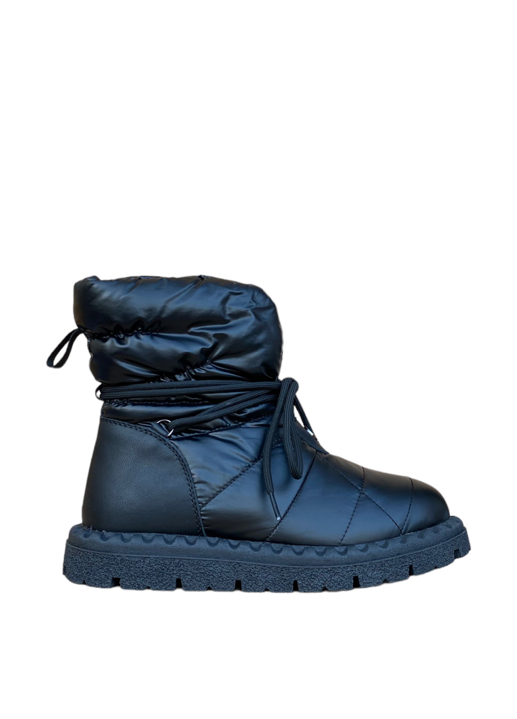 Зимние ботинки Lonza без декора тканевые