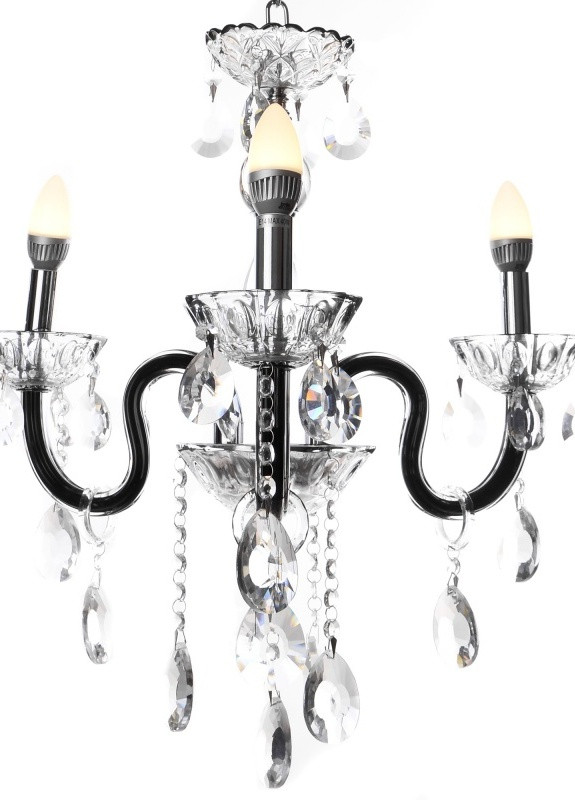 Люстра свеча подвесная хрустальная классическая BCL-383S/3 E14 Brille (253887329)