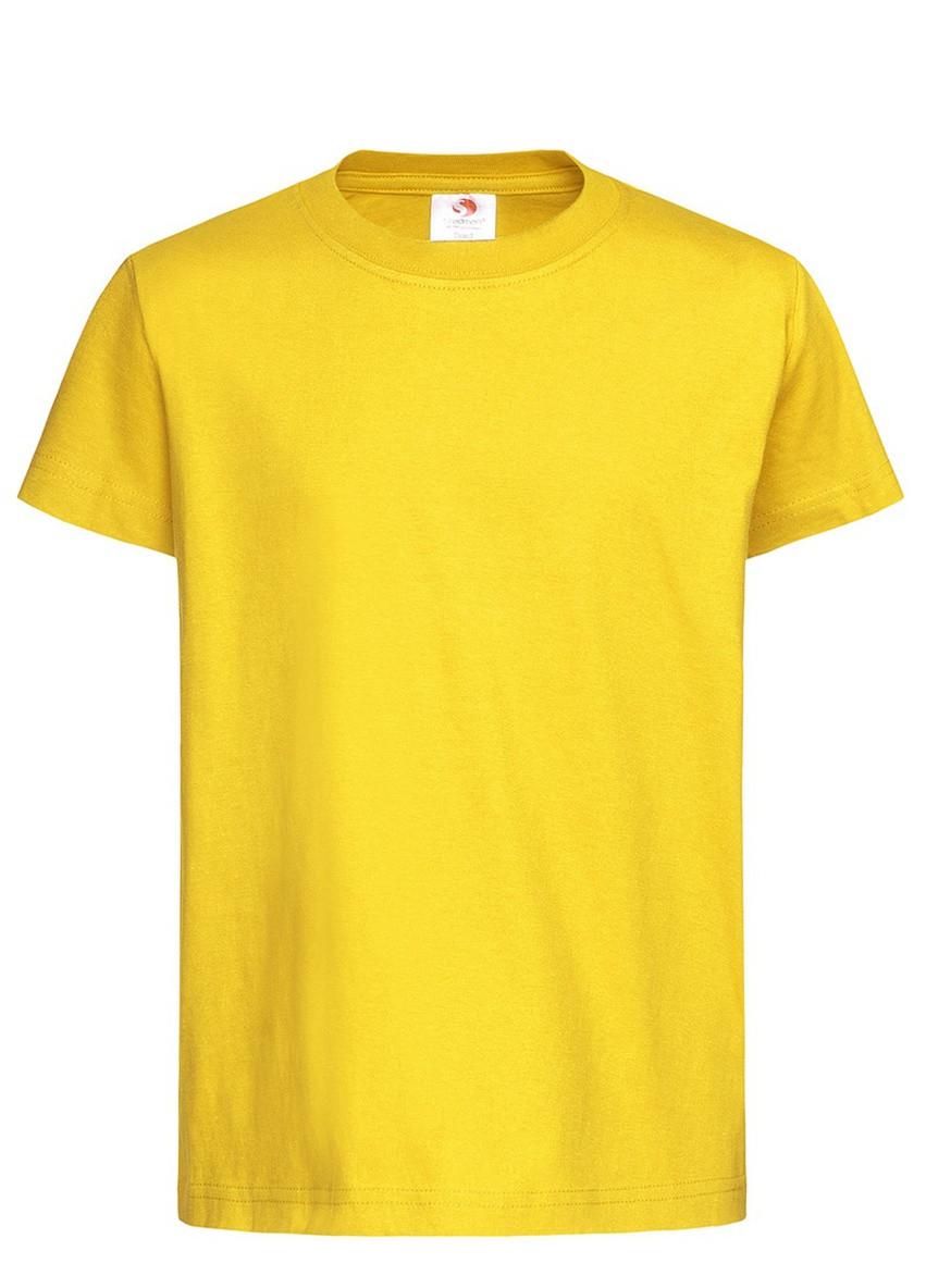 Жовта демісезонна футболка st2200-sun дитяча classic-t kids sunflower Stedman