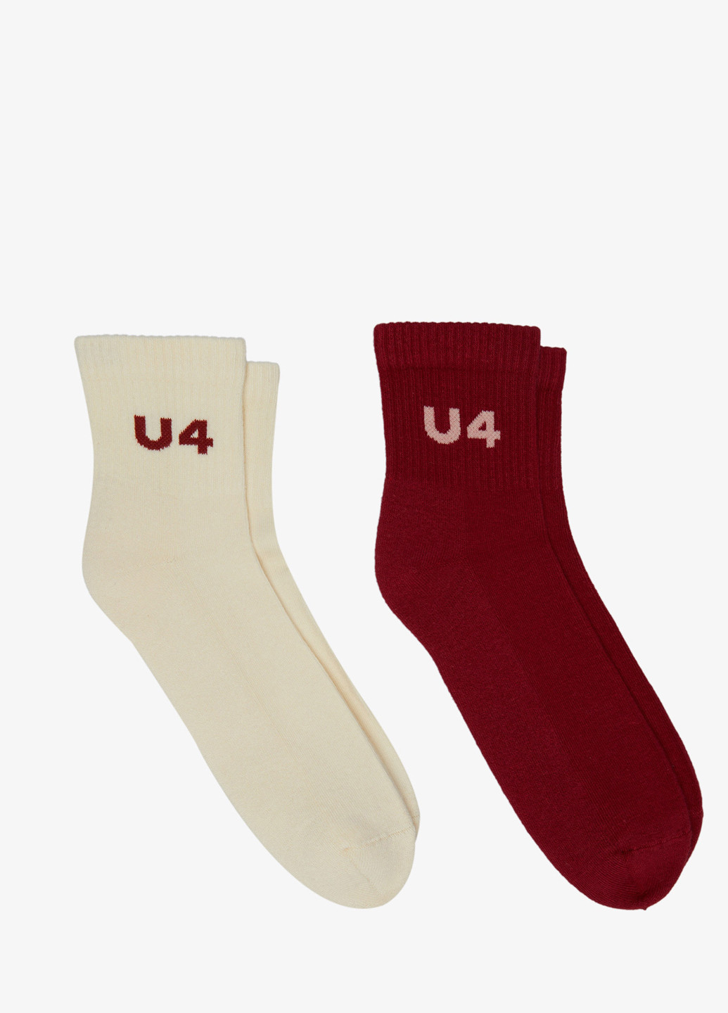 Комбинированные носки (2 пары) UNITED4 логотипы (329058601)