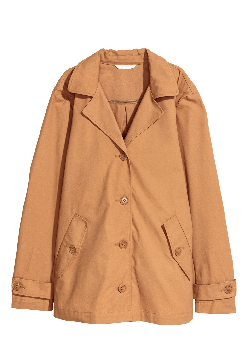 Плащ H&M на пуговицах демисезон (365716833)