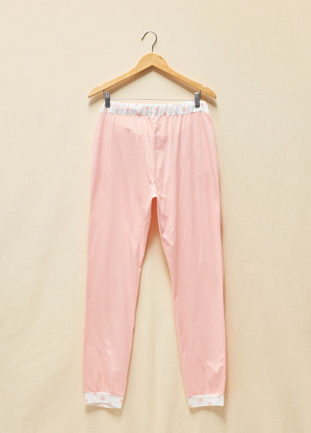 Розовые домашние демисезонные брюки LC Waikiki