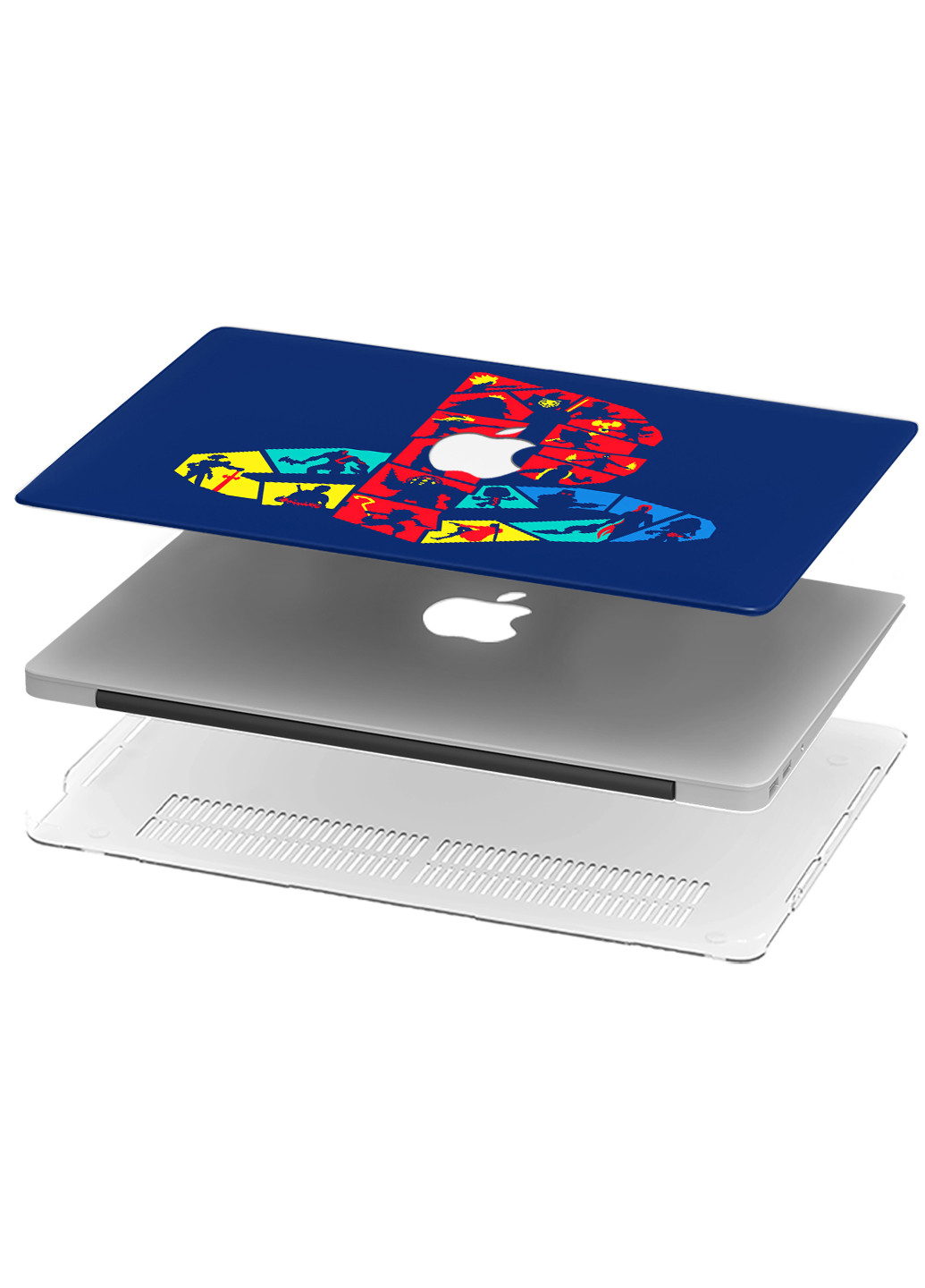 Чохол пластиковий для Apple MacBook Pro 13 A1278 Плейстейшен (PlayStation) (6347-2123) MobiPrint (218525057)