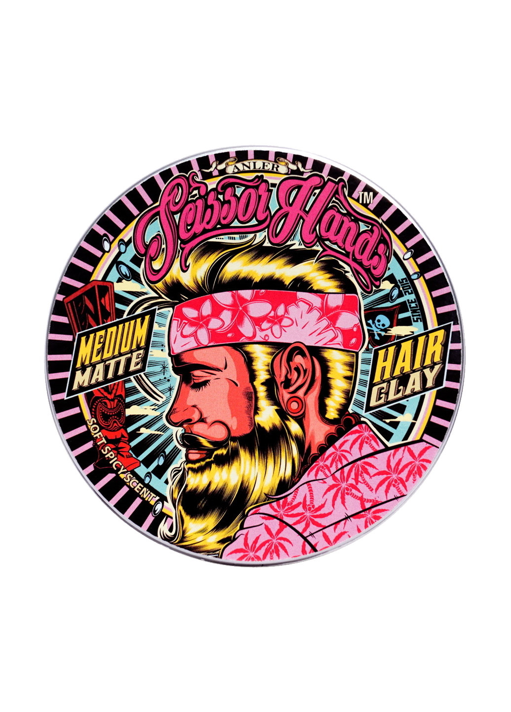 Глина для волос Anler 60 мл Scissor Hands (243765939)