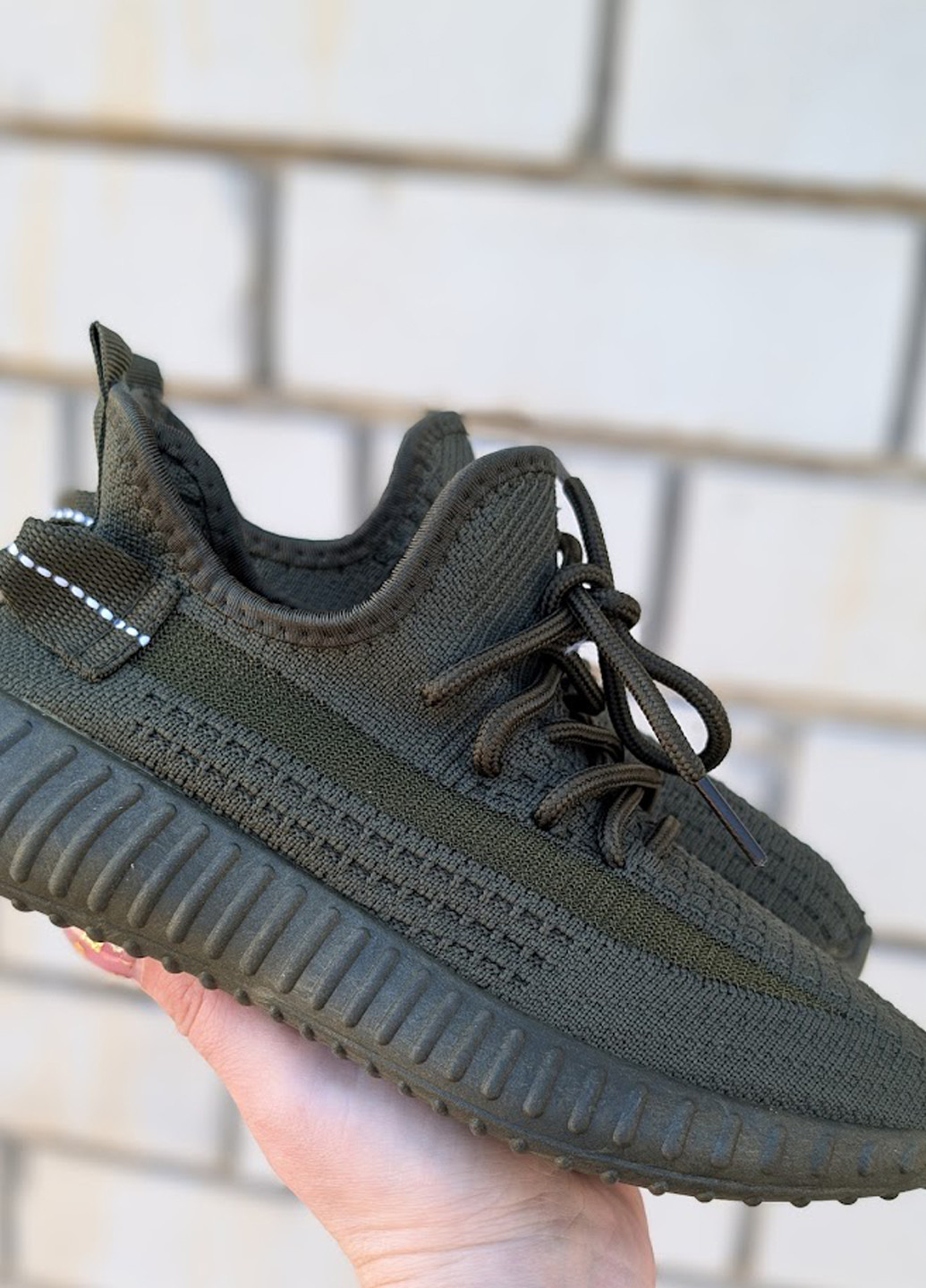 Оливковые (хаки) летние кроссовки Seven