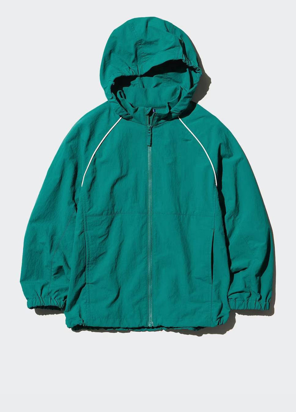 Зеленая демисезонная куртка Uniqlo