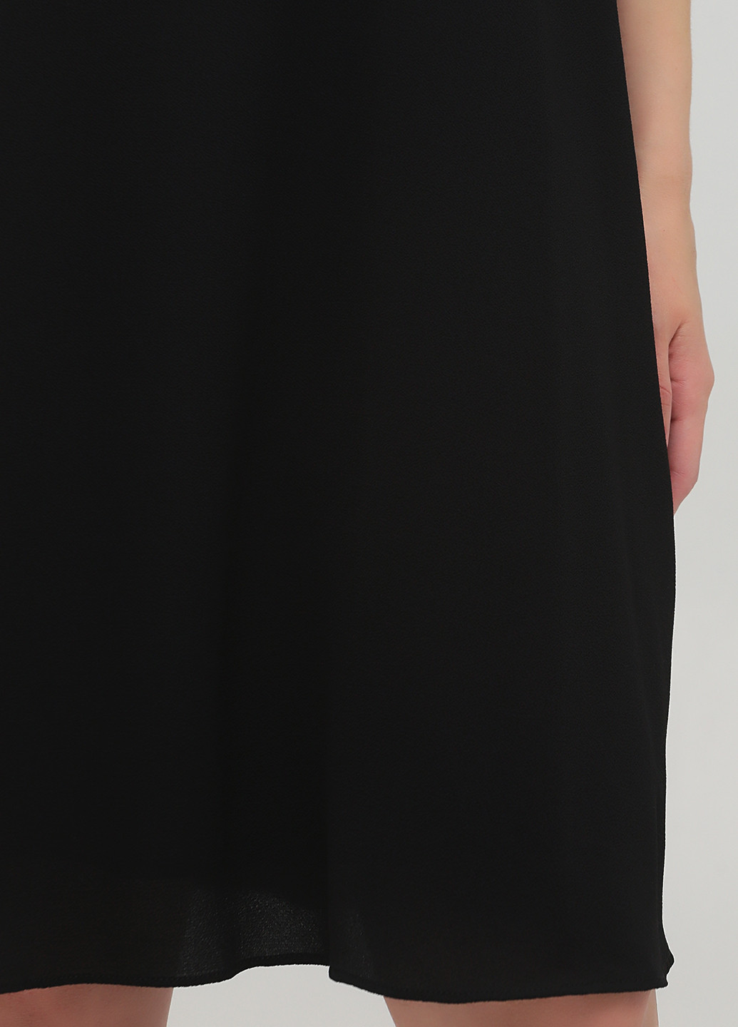 Чорна кежуал сукня а-силует Linea Tesini однотонна