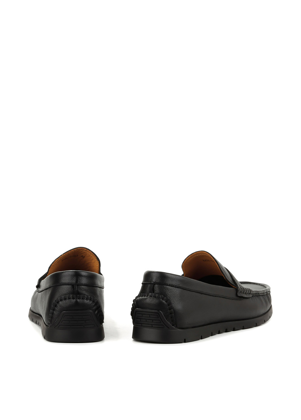 Черные мокасины Le'BERDES