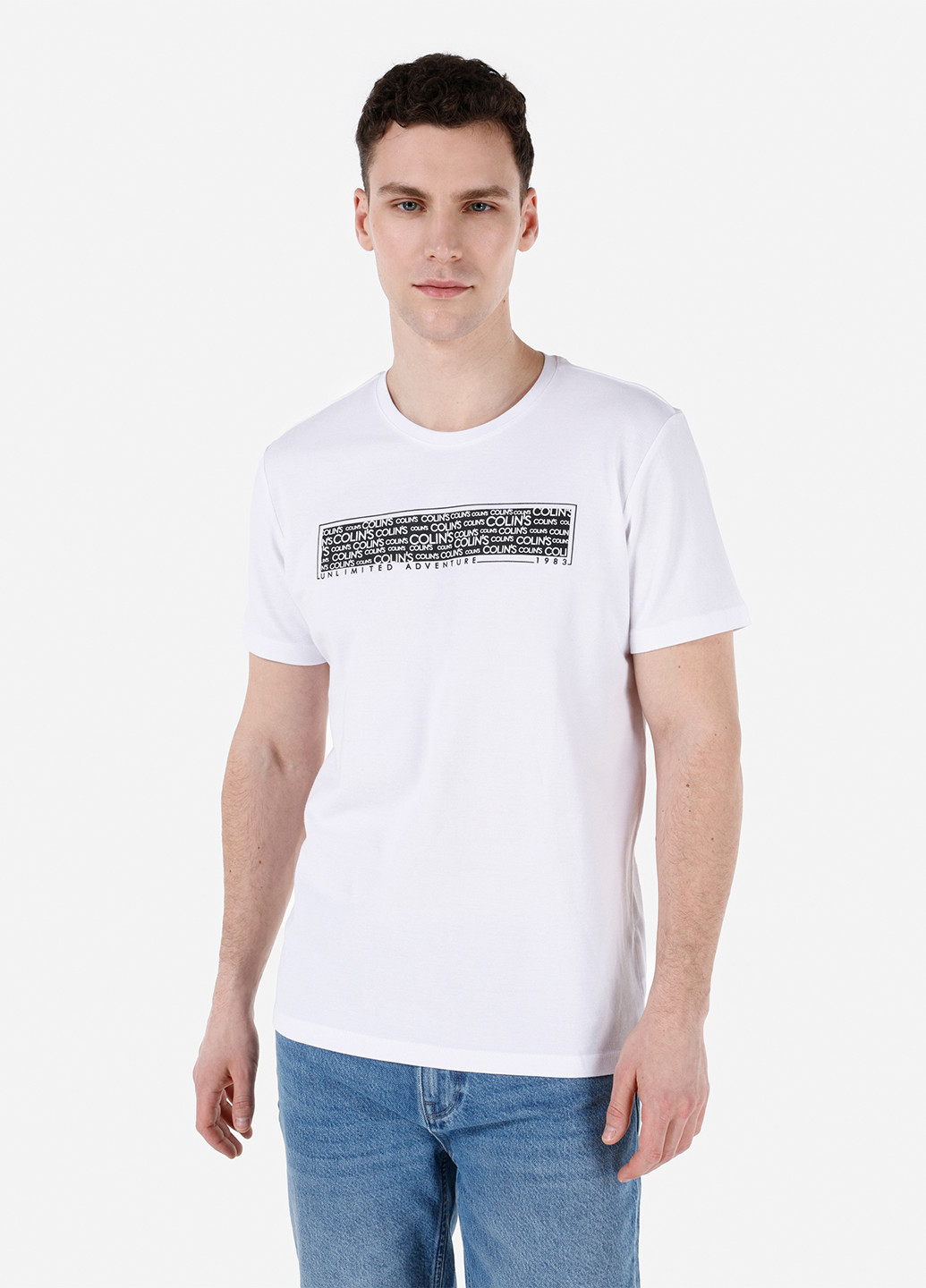 Белая футболка Colin's