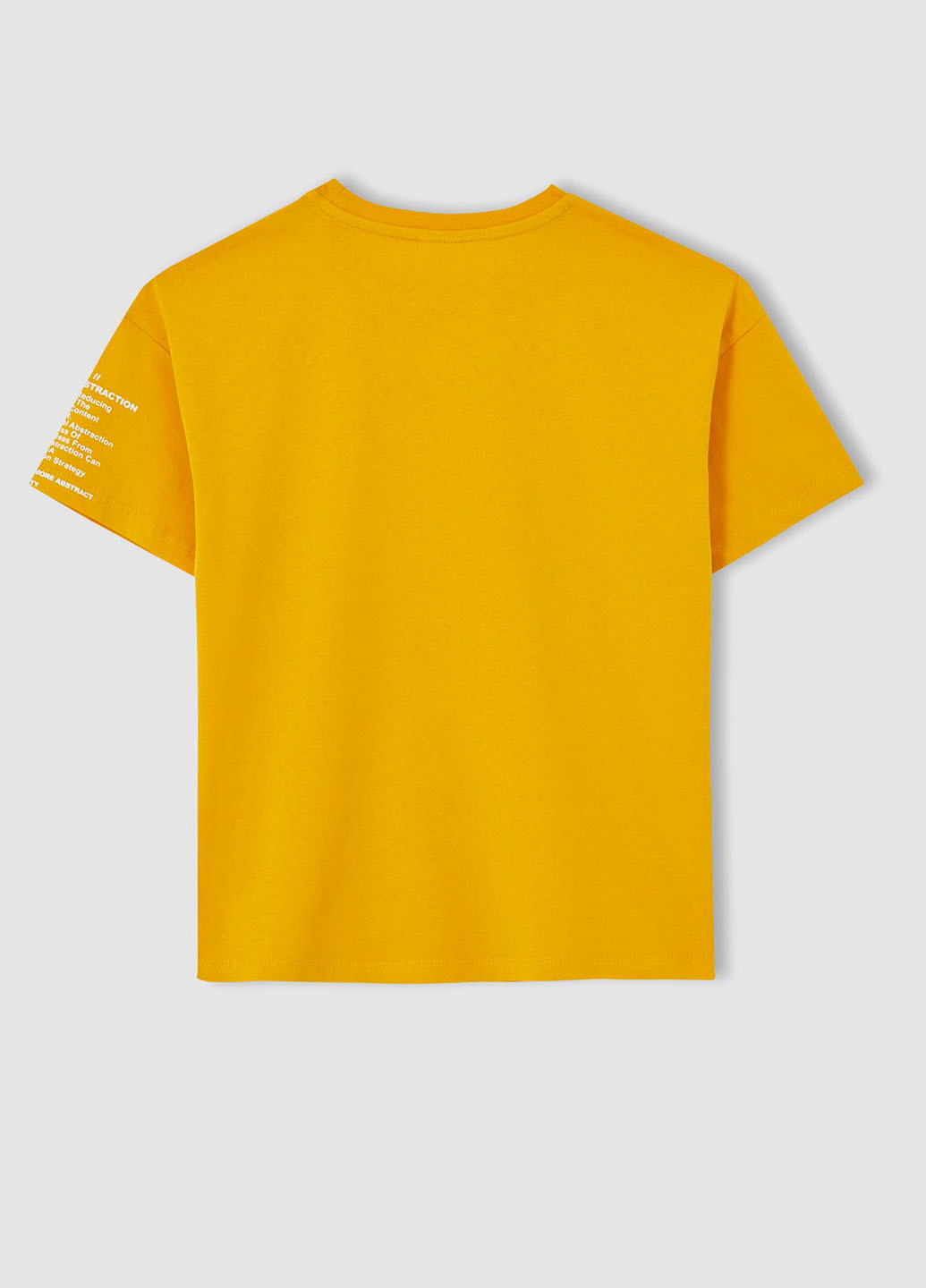 Комбинированная летняя футболка DeFacto