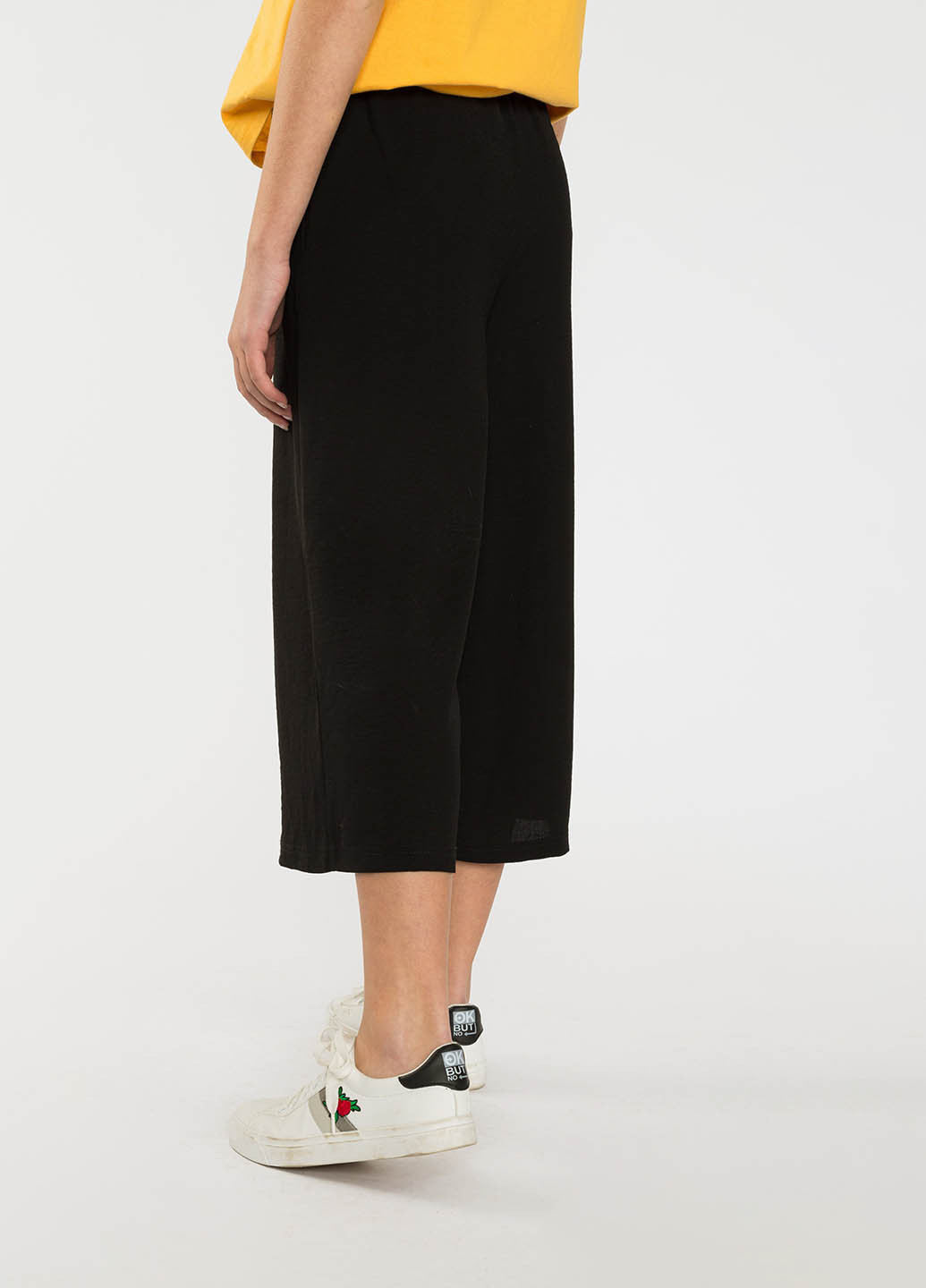 Черные кэжуал летние кюлоты брюки Reporter Young