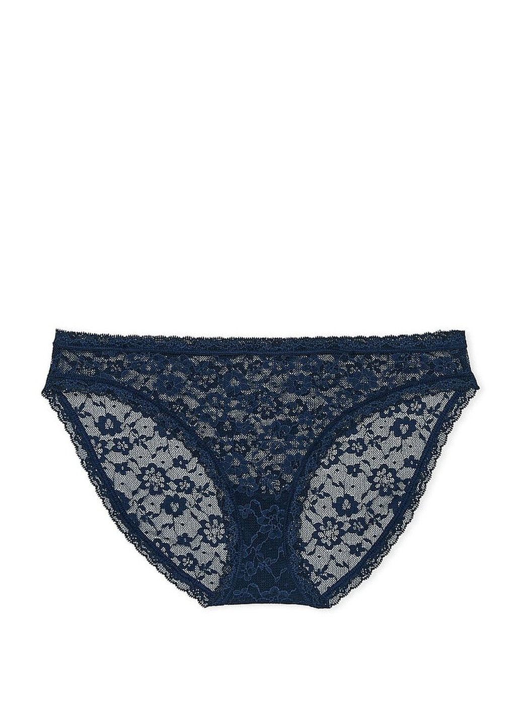 Синий демисезонный комплект (бюстгальтер, трусики) Victoria's Secret