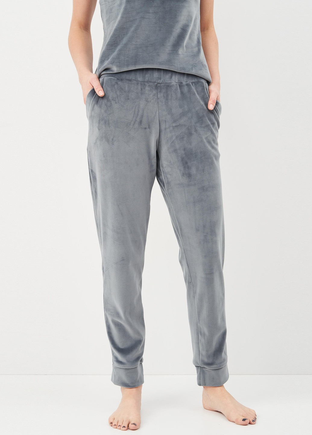 Костюм жіночий S сірий 03113 Effetto (254845330)