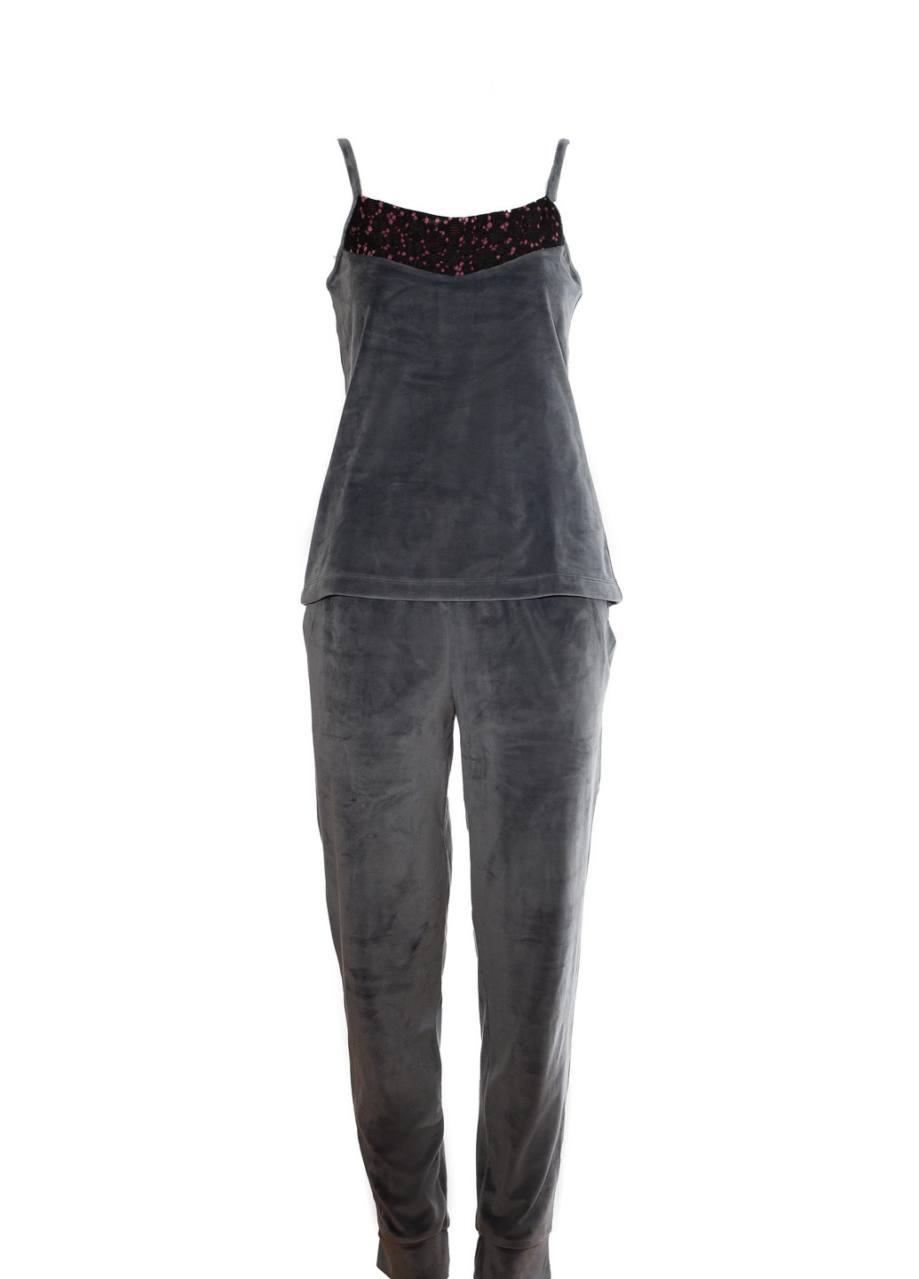 Костюм жіночий S сірий 03113 Effetto (254845330)