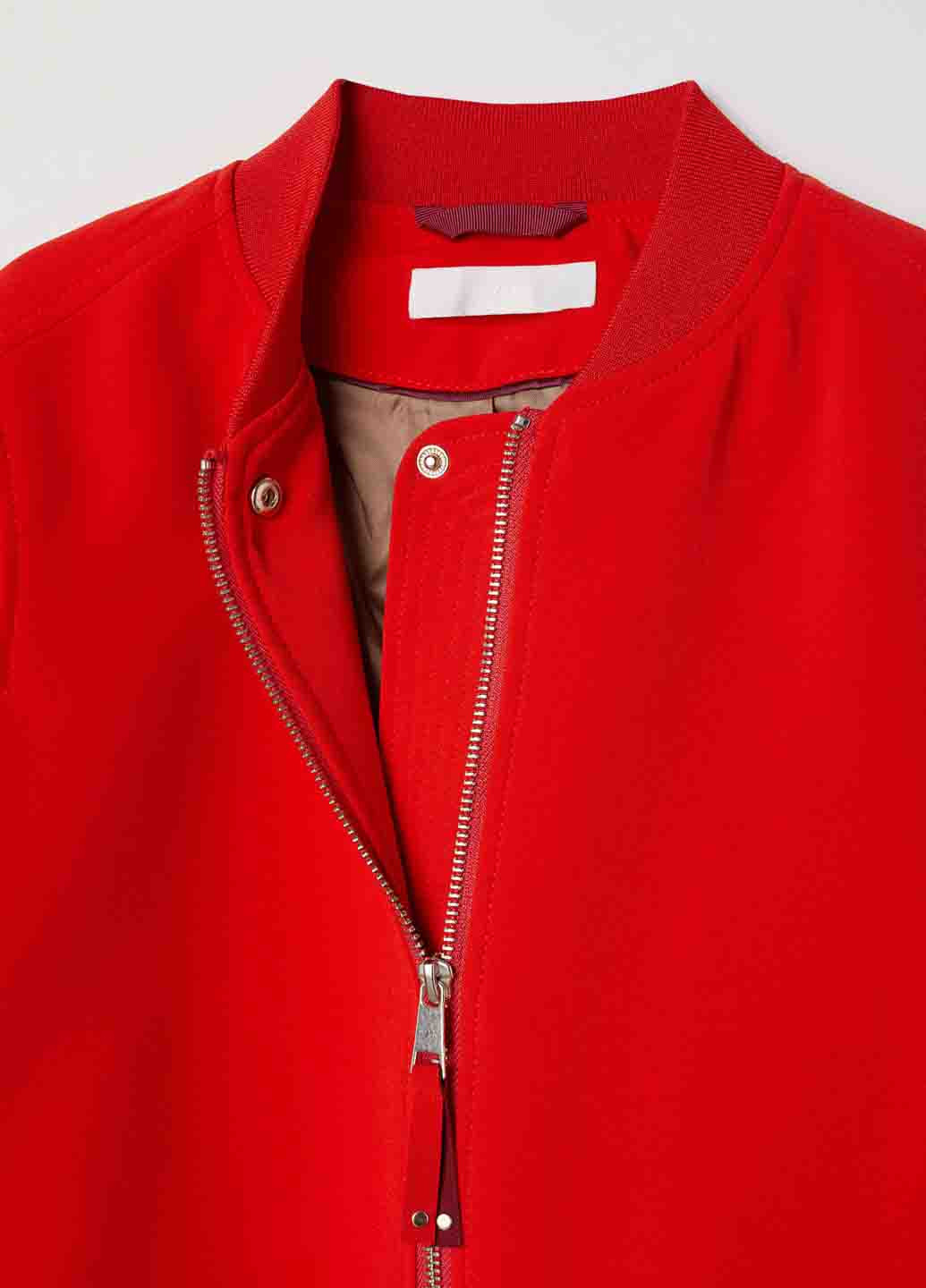 Яскраво-червона демісезонна куртка H&M