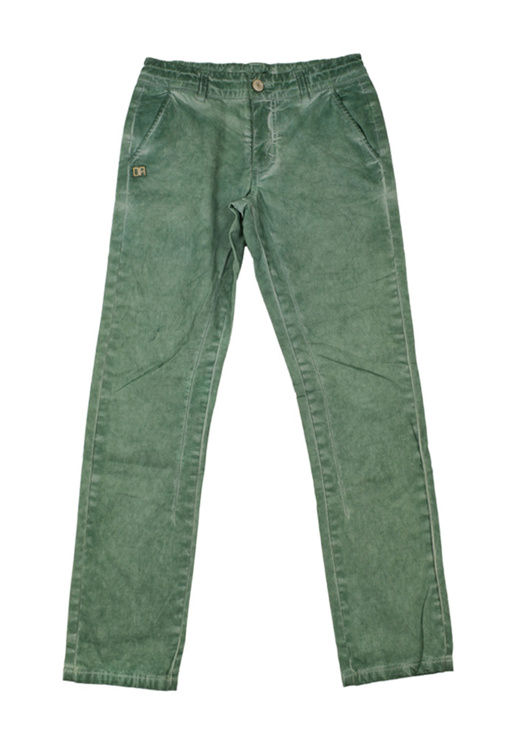 Зеленые кэжуал демисезонные брюки прямые Daniele Alessandrini
