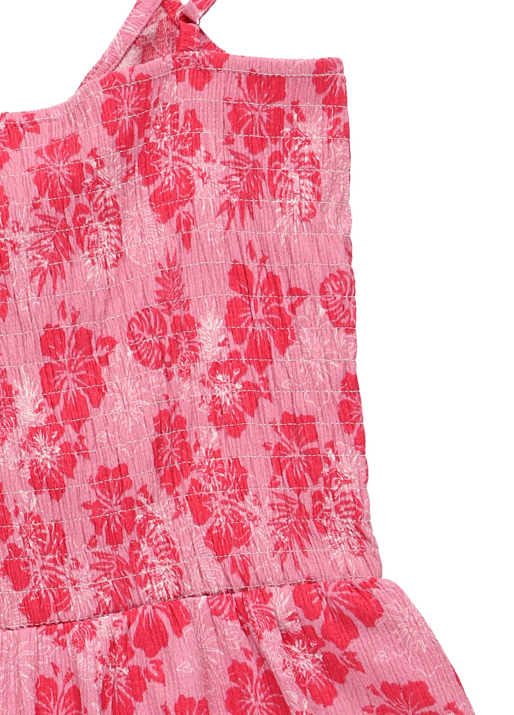 Комбинезон C&A комбинезон-шорты цветочный розовый кэжуал полиэстер