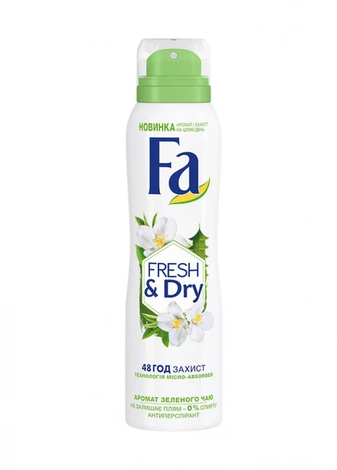 Дезодорант-аэрозоль Fresh & Dry Зеленый Чай Fa (213165993)