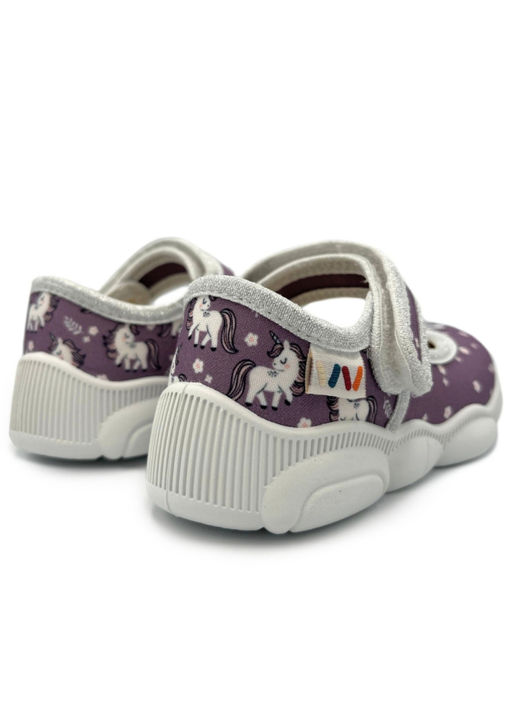 Фиолетовые тапочки Weestep с логотипом