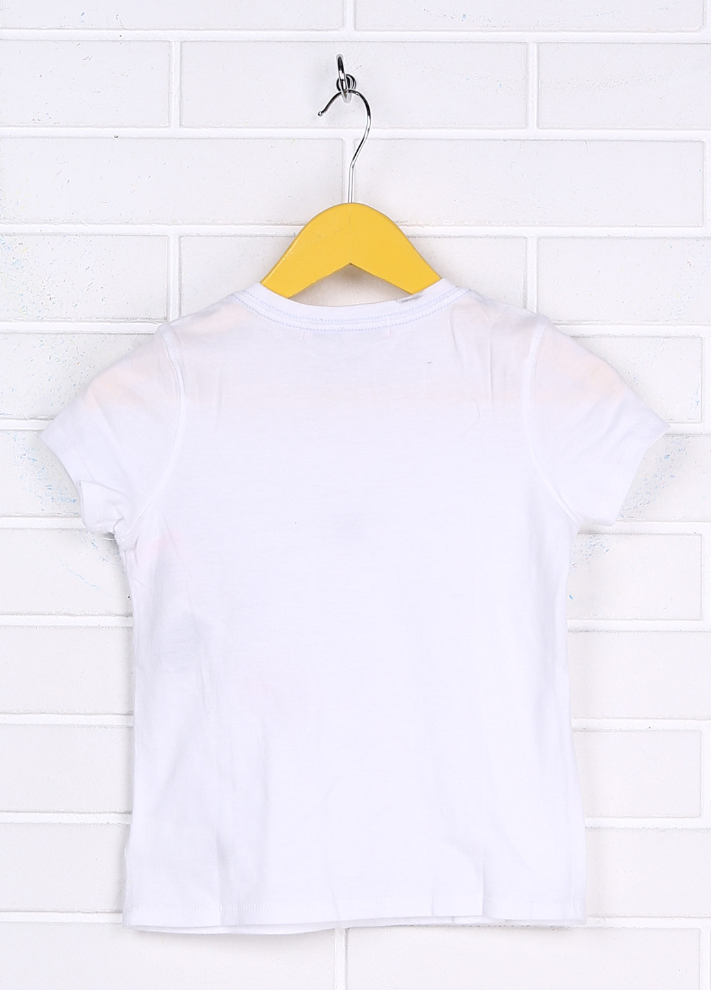 Белая летняя футболка с коротким рукавом Juicy Couture