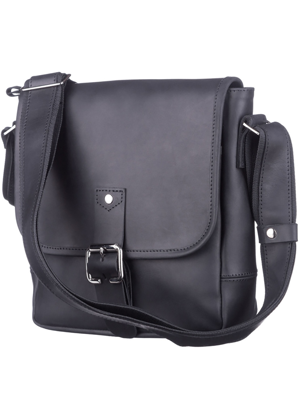 Чоловіча шкіряна сумка 22х23х7 см Shvigel (229459419)