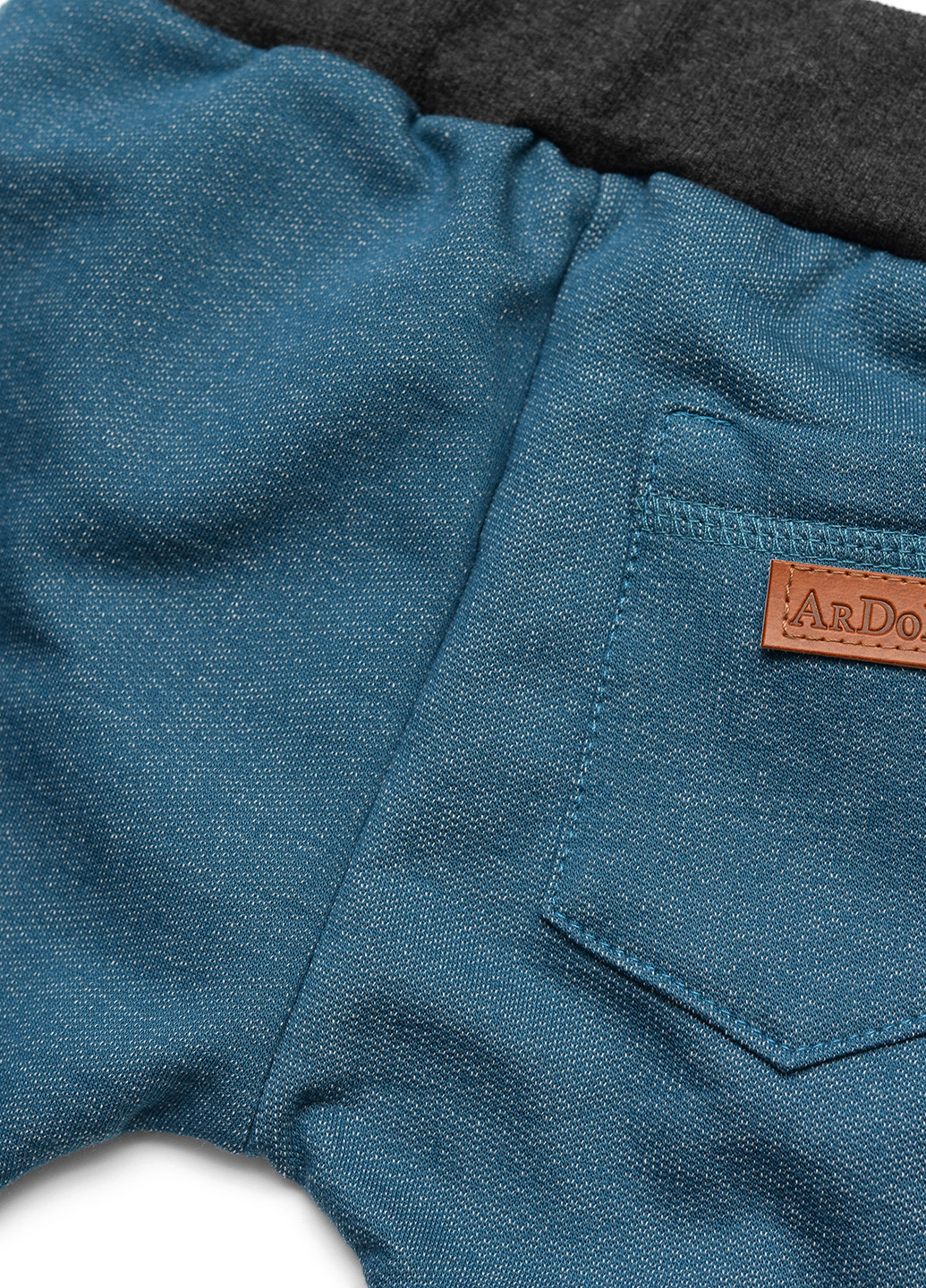 Темно-бирюзовые спортивные демисезонные брюки джоггеры ArDoMi
