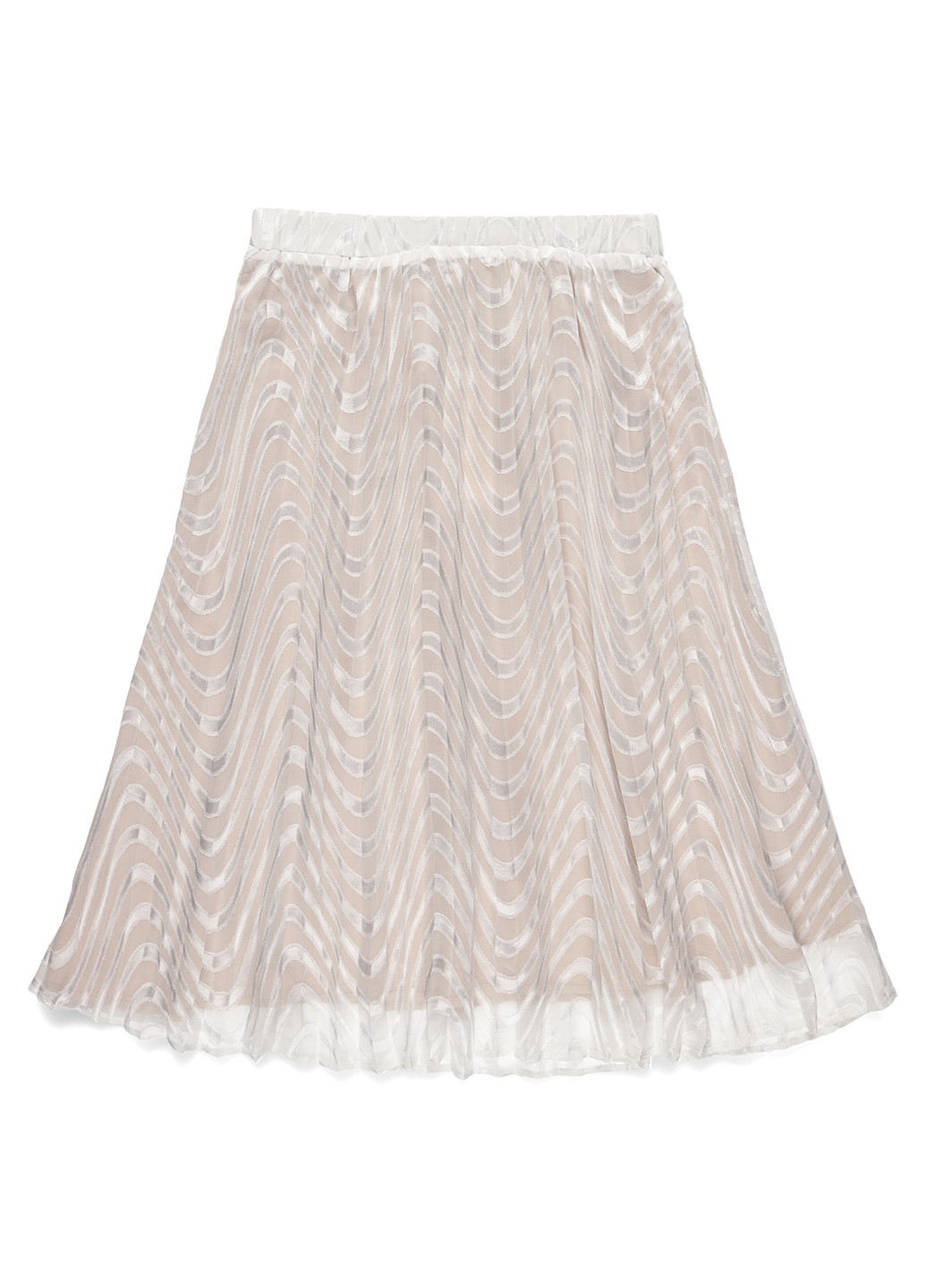 Белая кэжуал однотонная юбка Love Copenhagen клешированная