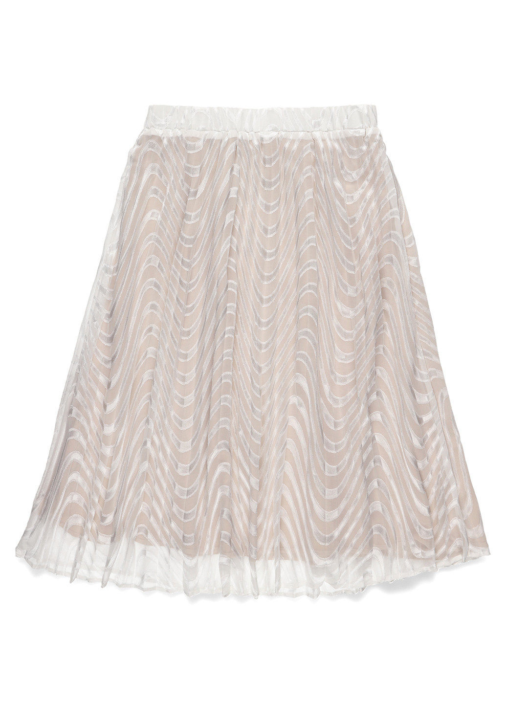 Белая кэжуал однотонная юбка Love Copenhagen клешированная