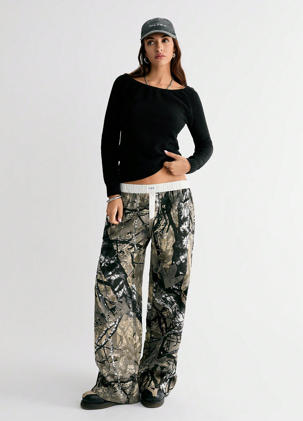 Чорний демісезонний джемпер джемпер SHEIN