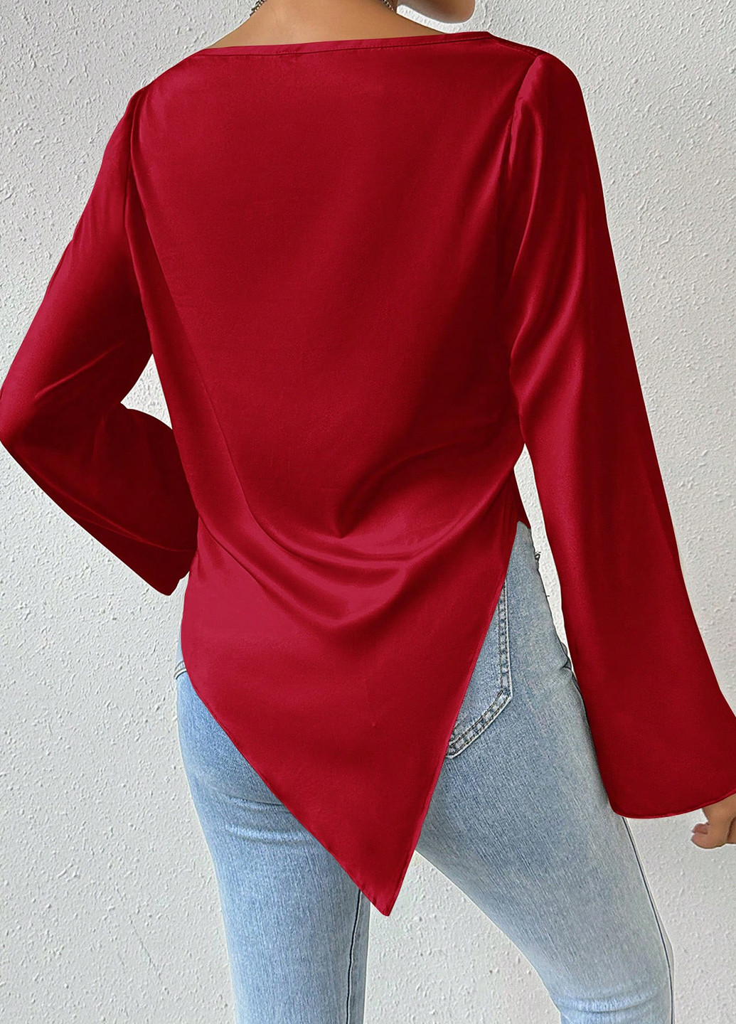 Красная блуза SHEIN