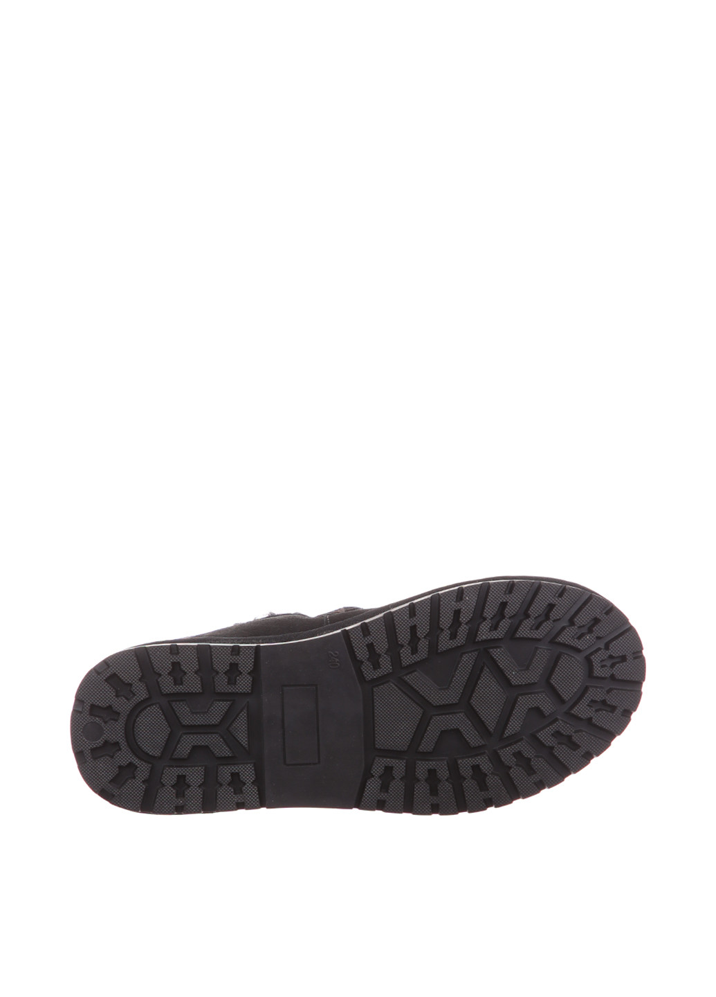 Черные ботинки Lonza с цепочками, с мехом