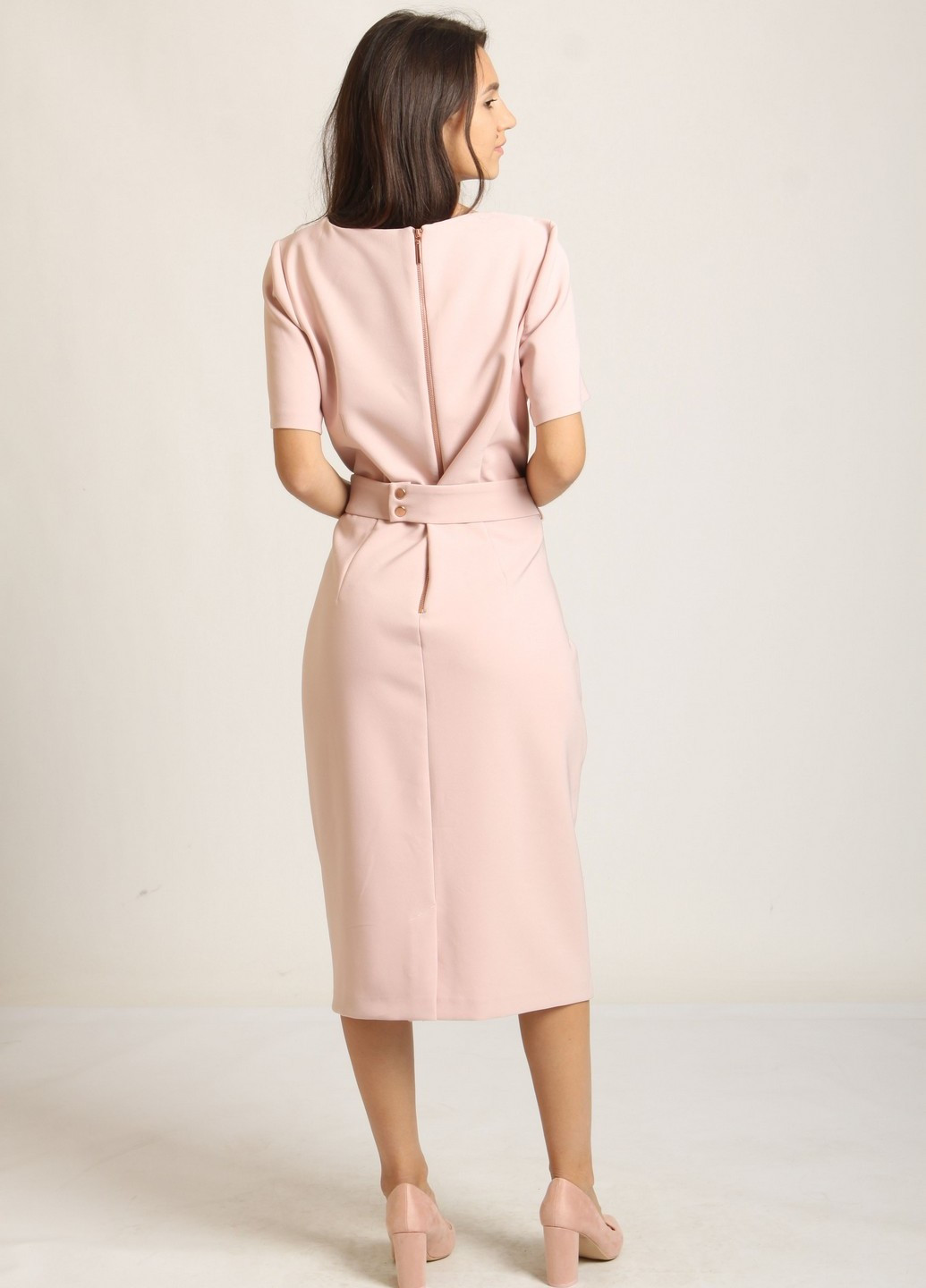 Пудровое откровенный платье Mtp