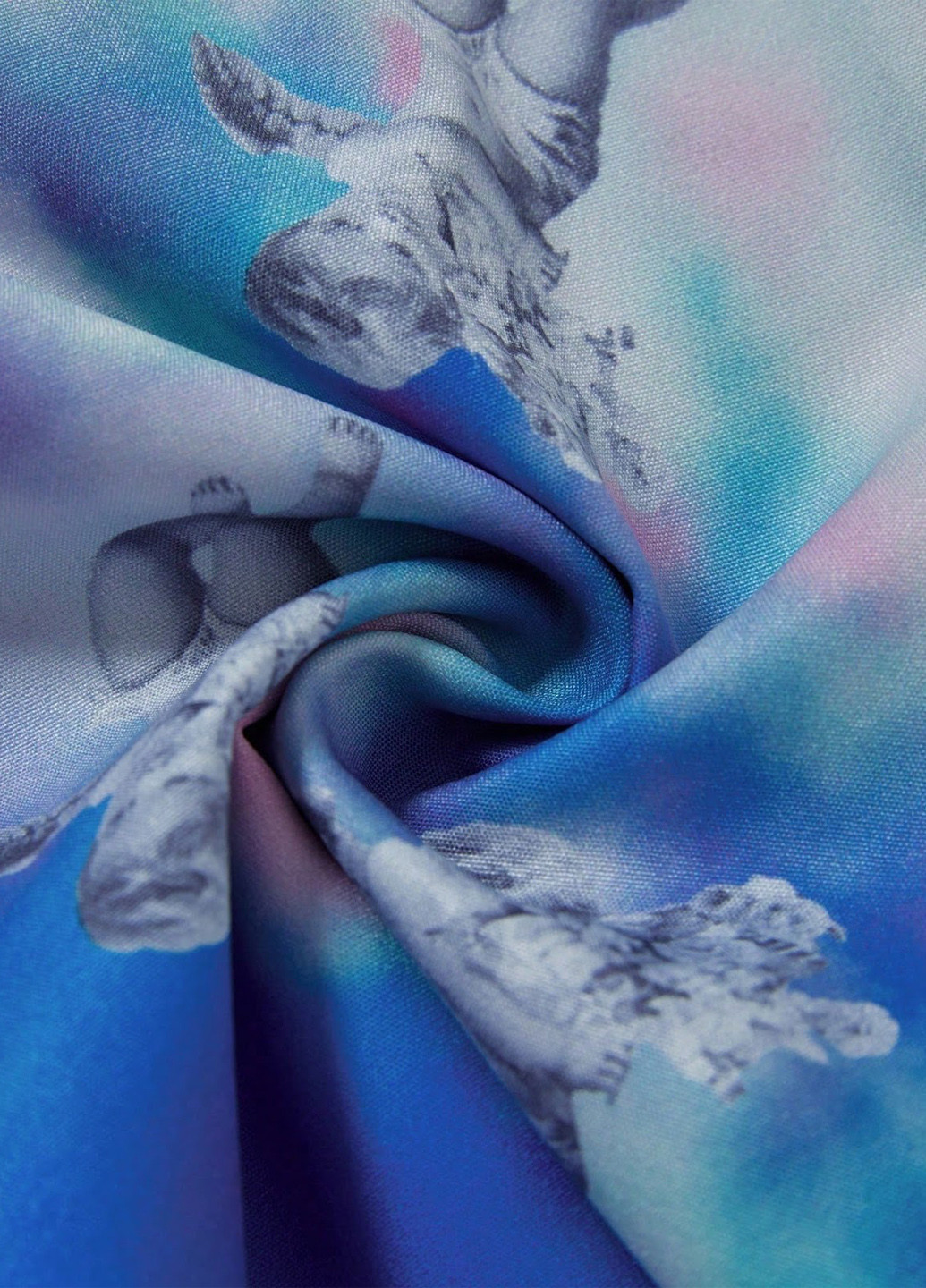 Комбинированная блуза SHEIN