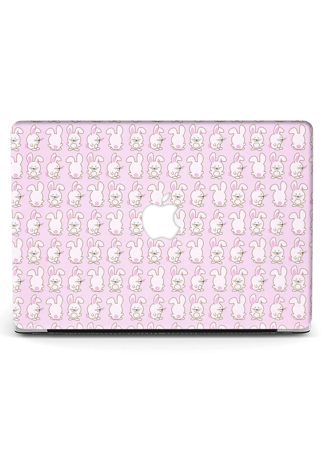 Чехол пластиковый для Apple MacBook 12 A1534 / A1931 Паттерн Зайки (Pattern) (3365-2472) MobiPrint (218857936)