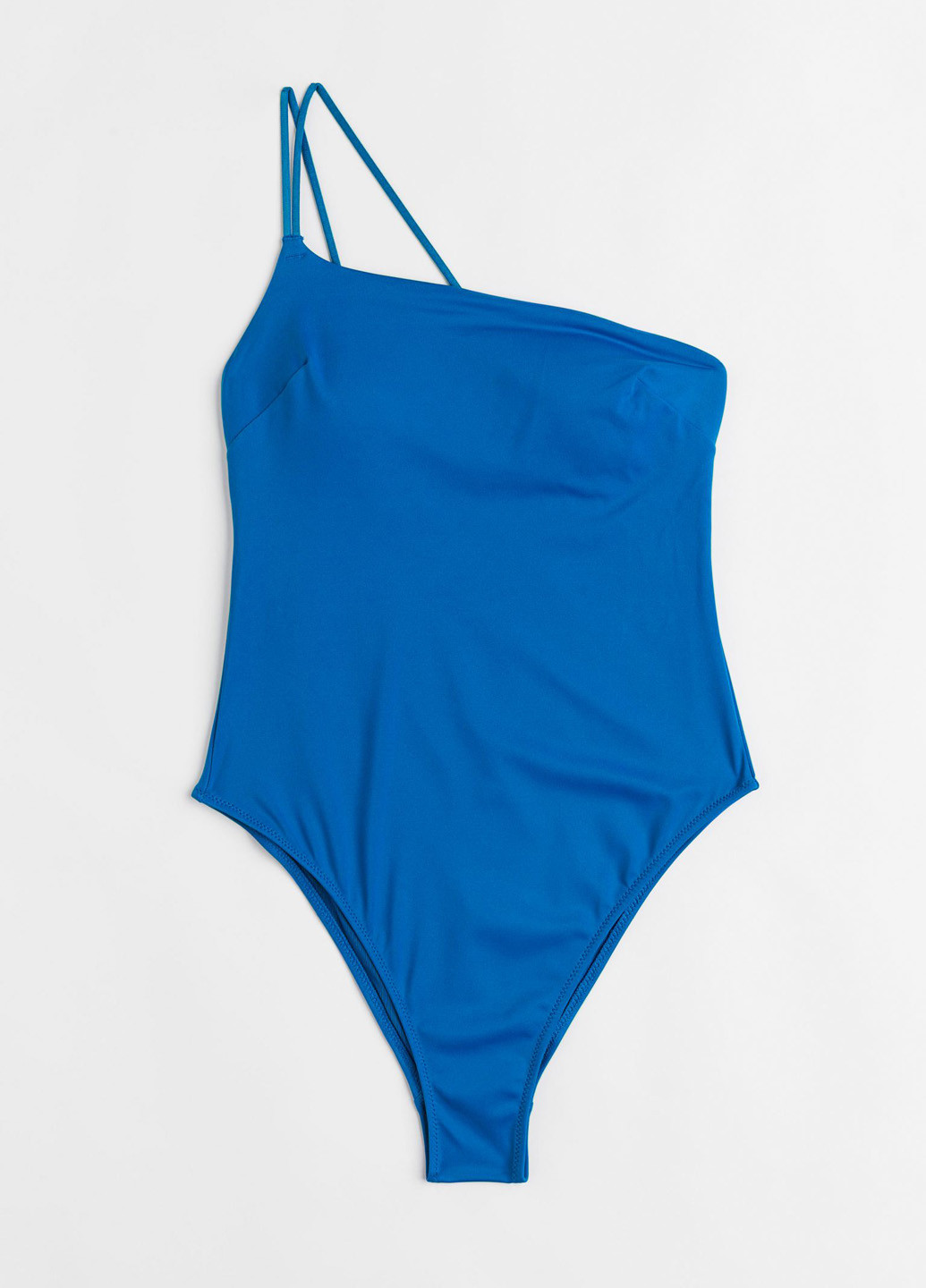 Синий летний купальник слитный H&M