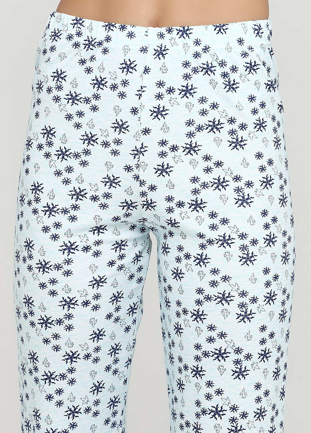 Мятная зимняя комплект плотный трикотаж (свитшот, брюки) Glisa Pijama