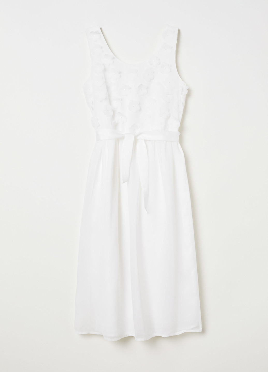 Белое платье H&M (124770505)