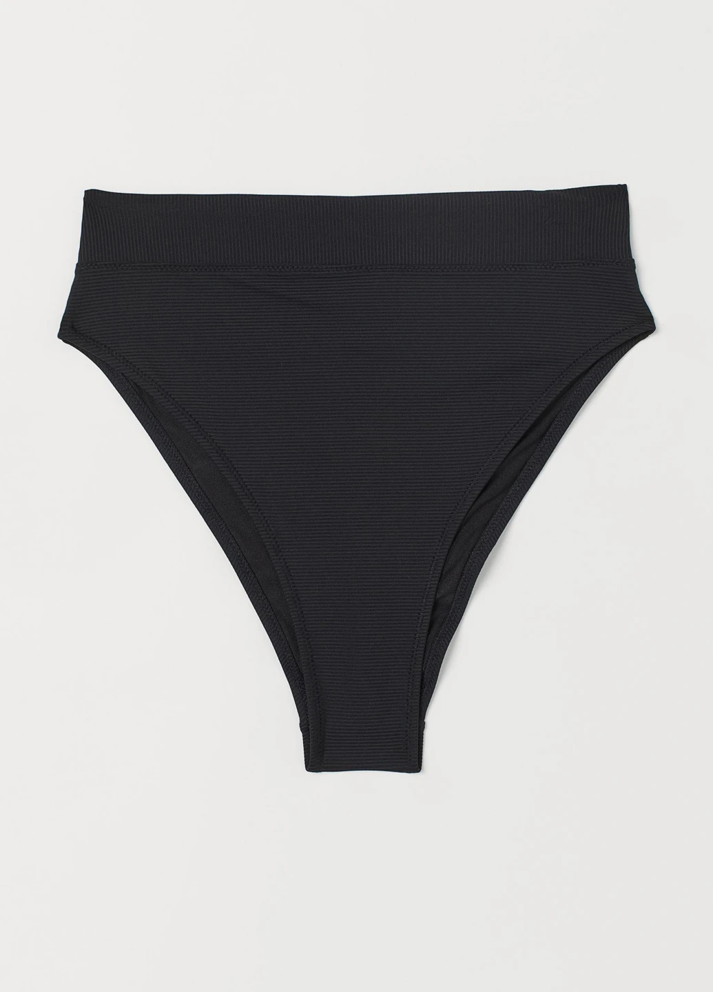 Черные купальные трусики-плавки однотонные H&M