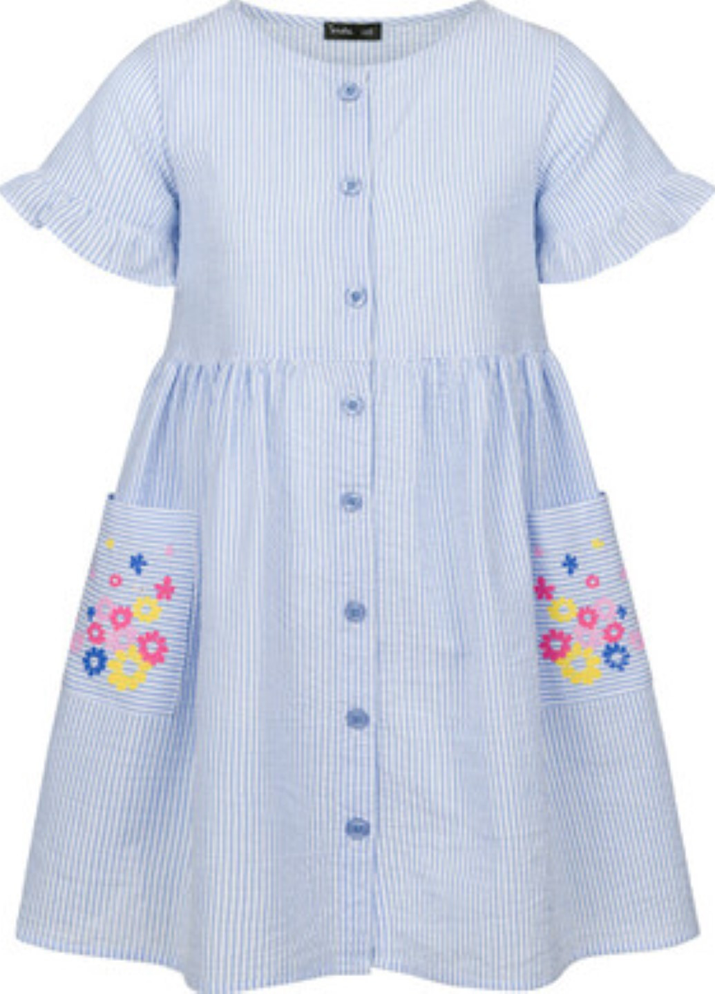 Голубое платье для девочки Endo (228307371)