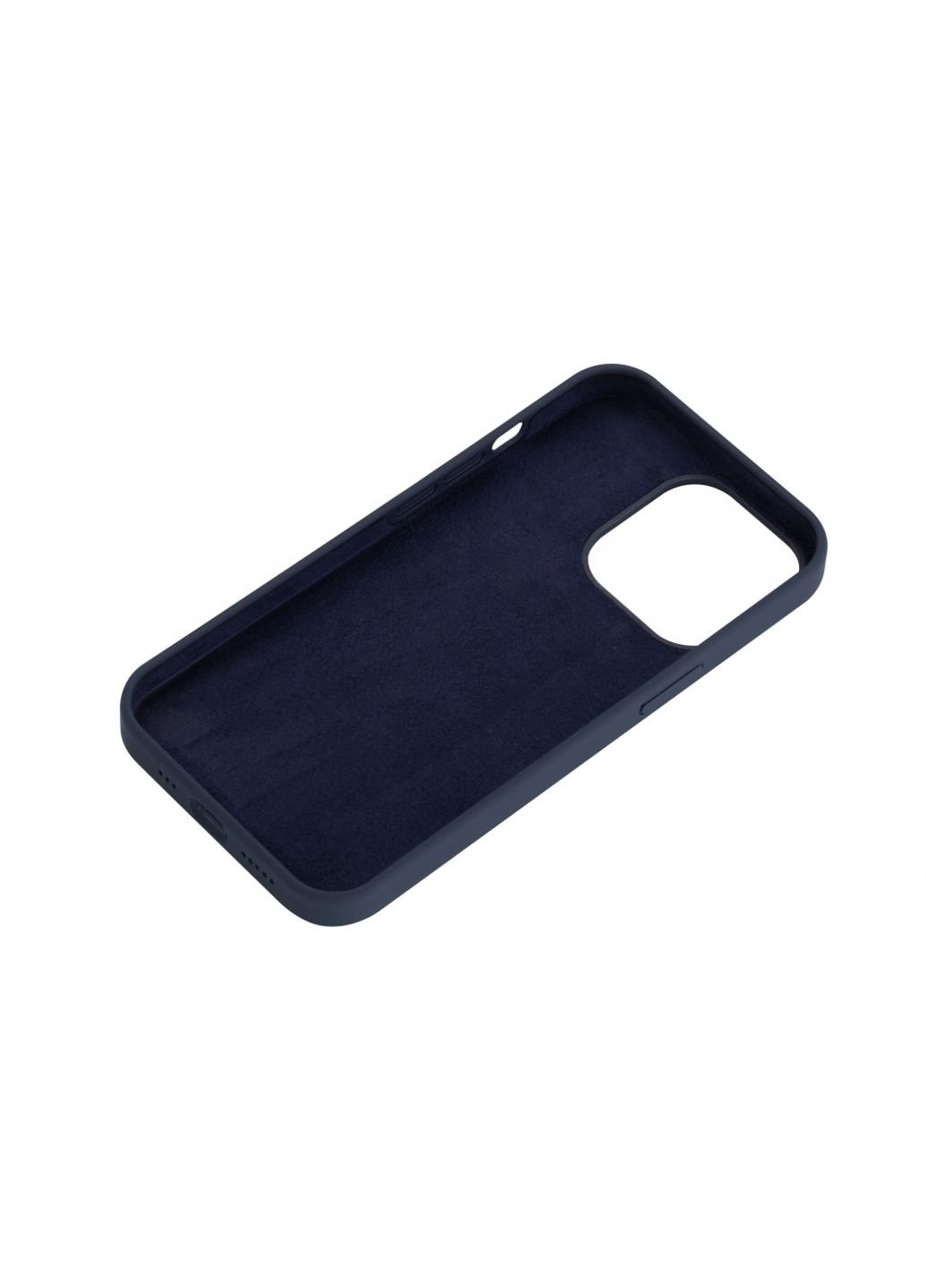 Чехол для мобильного телефона Basic Apple iPhone 13 Pro, Liquid Silicone, Midnight Blue (-IPH-13PR-OCLS-MB) 2E (252569874)
