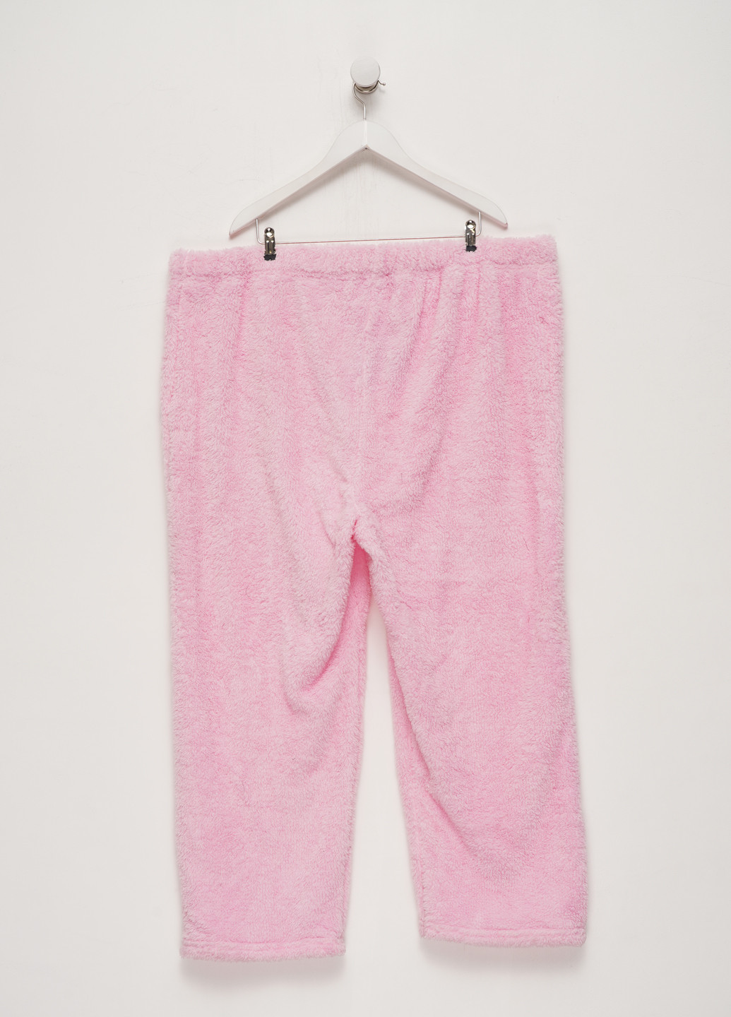 Розовые домашние зимние прямые брюки Boohoo