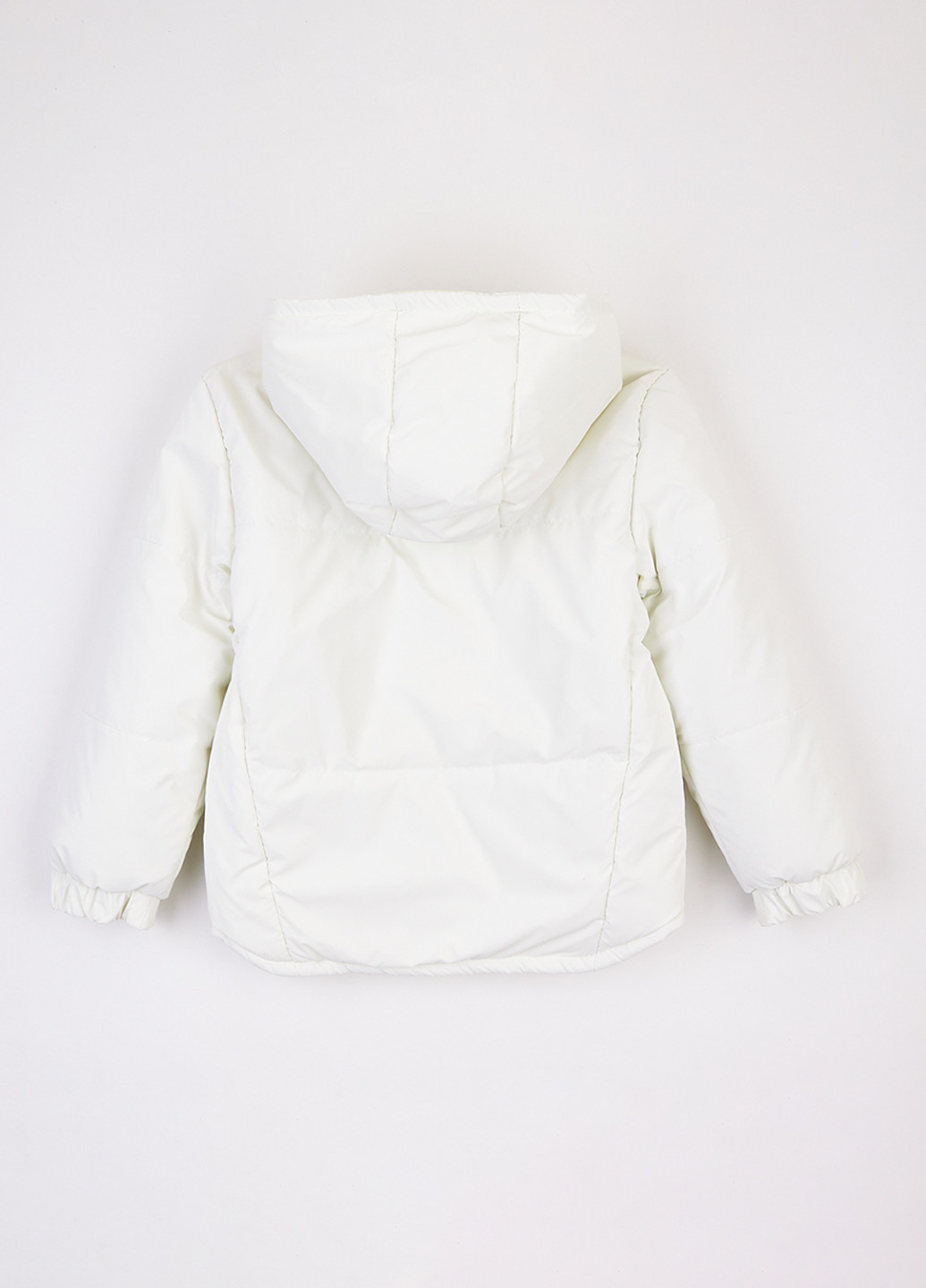 Молочная демисезонная куртка Одягайко