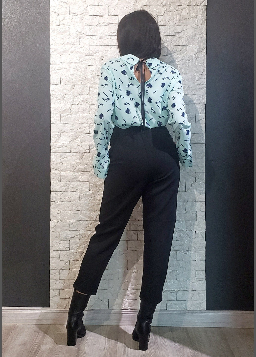 Бірюзова блуза Fashion Up