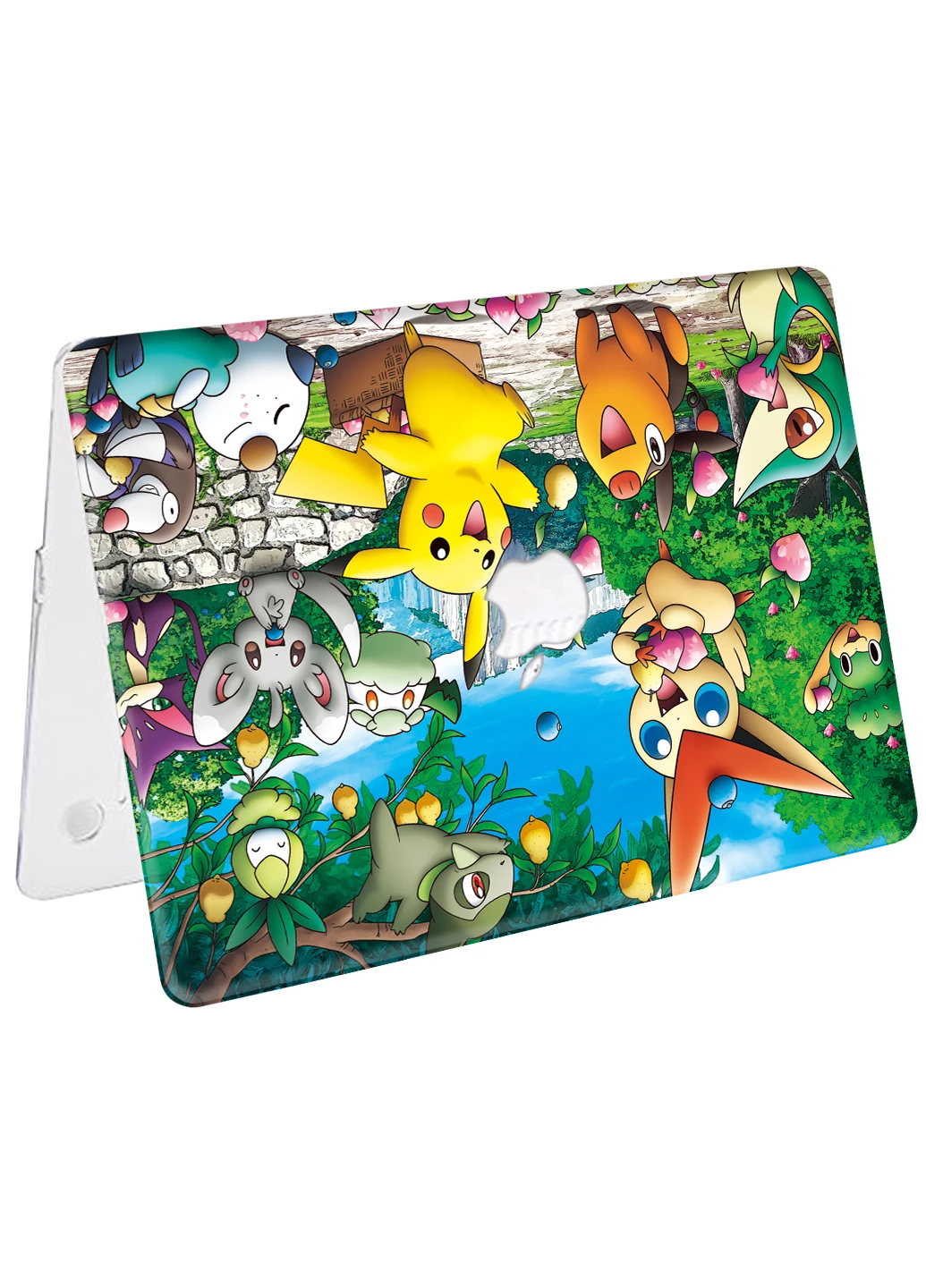 Чехол пластиковый для Apple MacBook Pro 13 A1706 / A1708 / A1989 / A2159 / A1988 Покемон Паттерн (Pokemon Pattern) (9648-2468) MobiPrint (218858450)